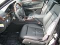 Black 2011 Mercedes-Benz E 350 Sedan Interior Color