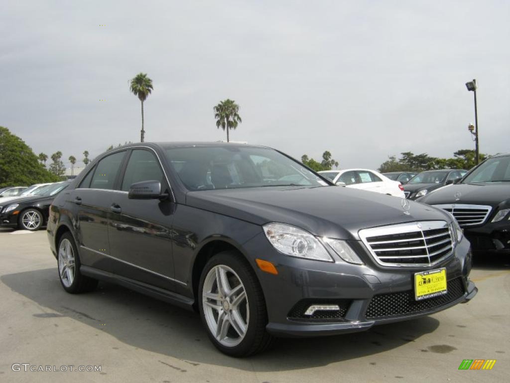 Steel Grey Metallic 2011 Mercedes-Benz E 550 Sedan Exterior Photo #38499307