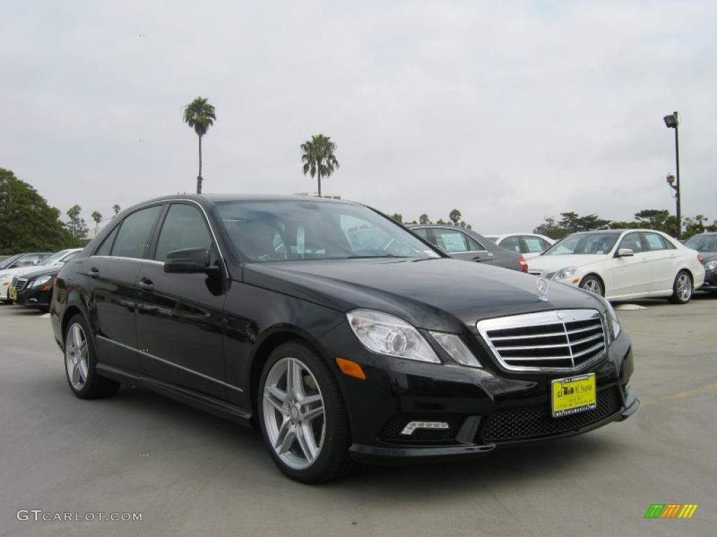 Black 2011 Mercedes-Benz E 350 Sedan Exterior Photo #38499407
