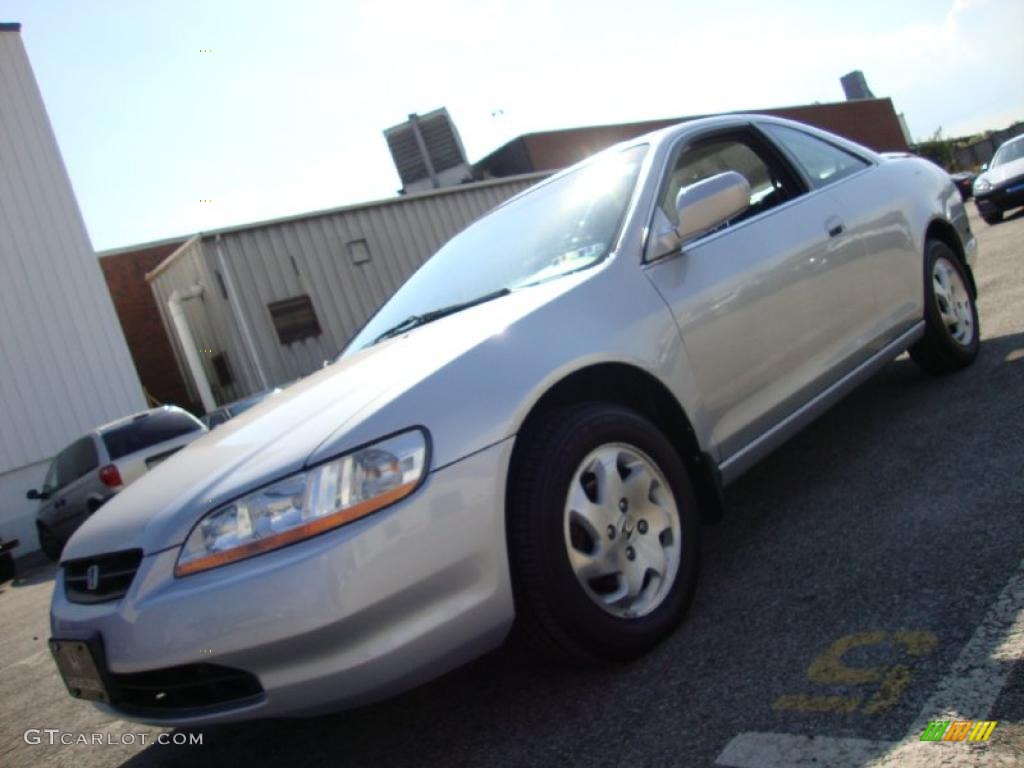 2000 Accord EX-L Coupe - Satin Silver Metallic / Charcoal photo #1