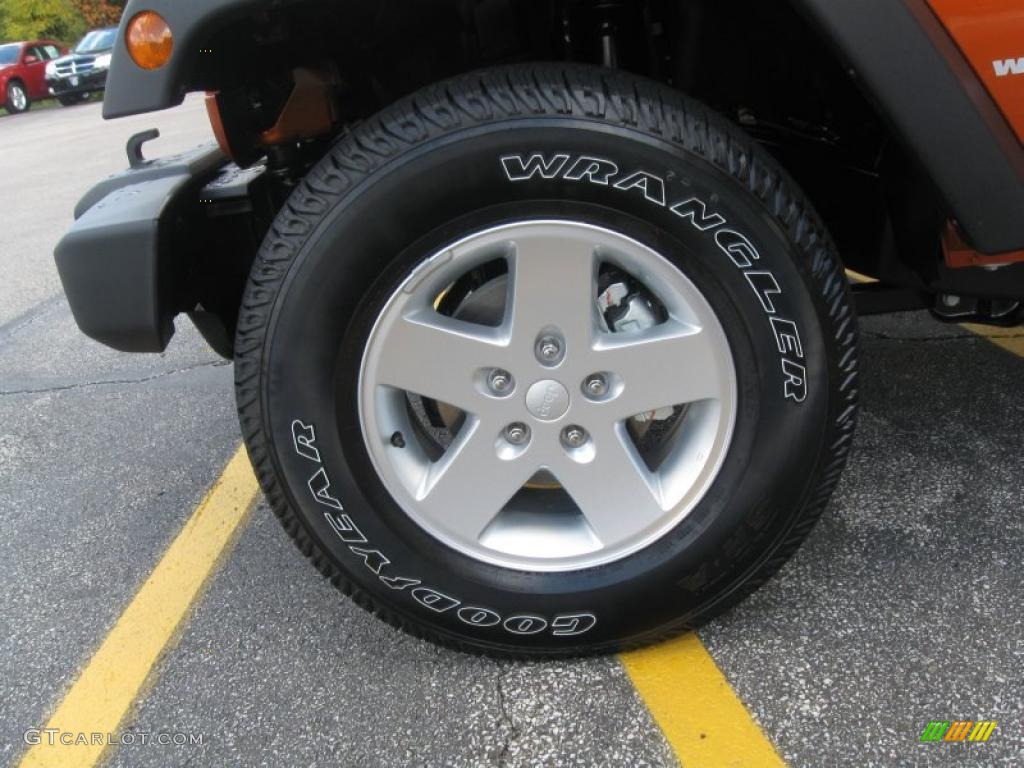 2011 Jeep Wrangler Sport S 4x4 Wheel Photo #38500451