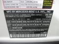  2009 ML 550 4Matic Arctic White Color Code 650