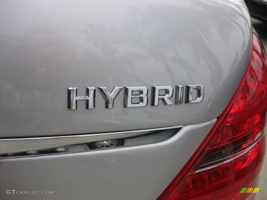 2010 S 400 Hybrid Sedan - Iridium Silver Metallic / Black photo #4