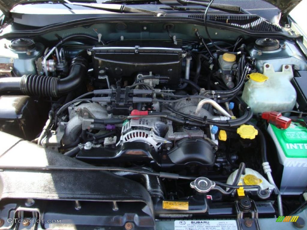 2000 Subaru Outback Limited Wagon 2.5 Liter SOHC 16-Valve 4 Cylinder Engine Photo #38500767