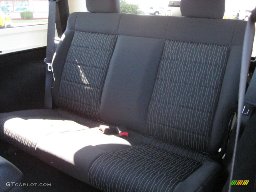 Black Interior 2011 Jeep Wrangler Sport S 4x4 Photo #38501007