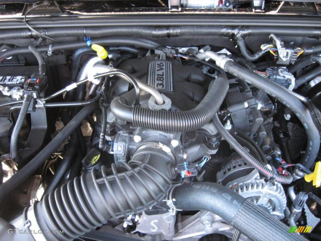 2011 Jeep Wrangler Unlimited Rubicon 4x4 3.8 Liter OHV 12-Valve V6 Engine Photo #38501527