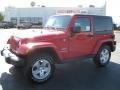 Flame Red - Wrangler Sahara 4x4 Photo No. 1