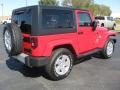 Flame Red - Wrangler Sahara 4x4 Photo No. 4