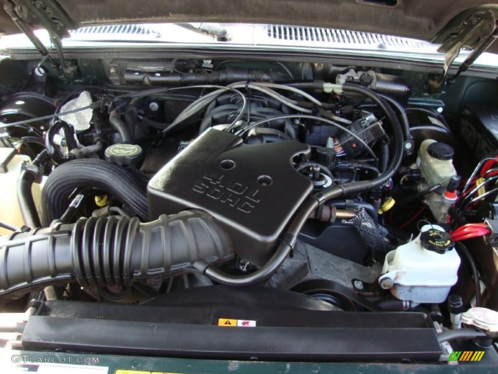 2002 Ford Explorer Sport Trac 4x4 4.0 Liter SOHC 12-Valve V6 Engine Photo.....