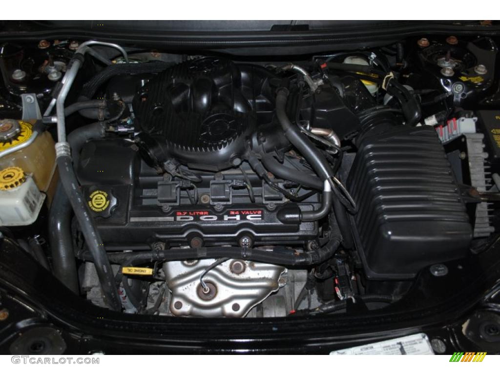 2001 Dodge Stratus SE Sedan 2.7 Liter DOHC 24-Valve V6 Engine Photo #38504475