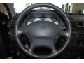 Dark Slate Gray 2001 Dodge Stratus SE Sedan Steering Wheel