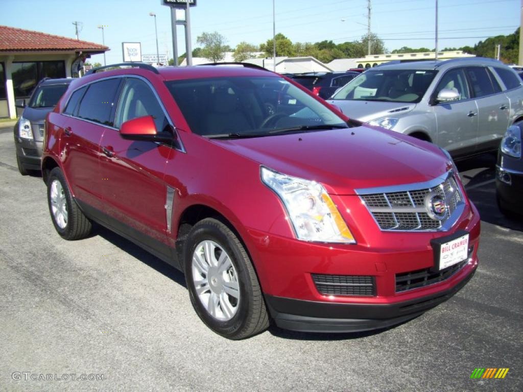 Crystal Red Tintcoat 2011 Cadillac SRX FWD Exterior Photo #38504719