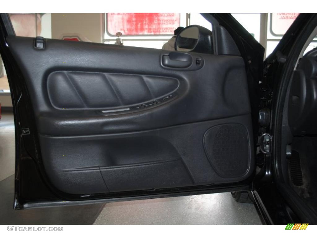 2001 Dodge Stratus SE Sedan Dark Slate Gray Door Panel Photo #38504791