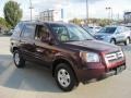 2008 Dark Cherry Pearl Honda Pilot Value Package 4WD  photo #6