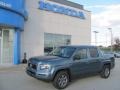 2007 Steel Blue Metallic Honda Ridgeline RTX  photo #1