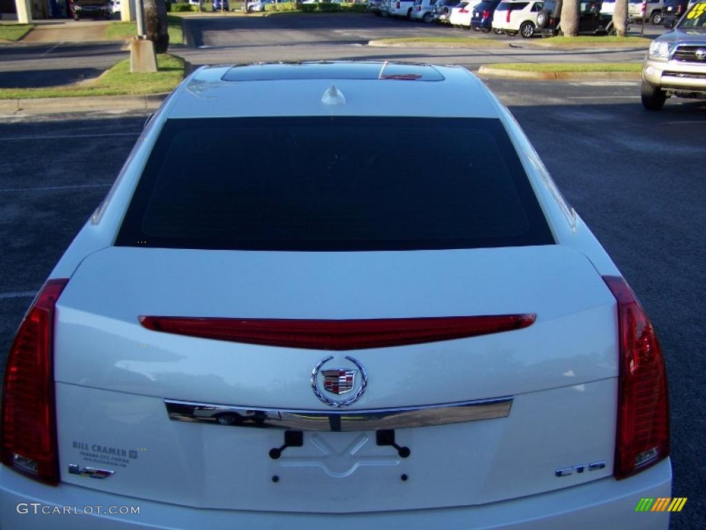 2009 CTS -V Sedan - White Diamond Tri-Coat / Ebony photo #15