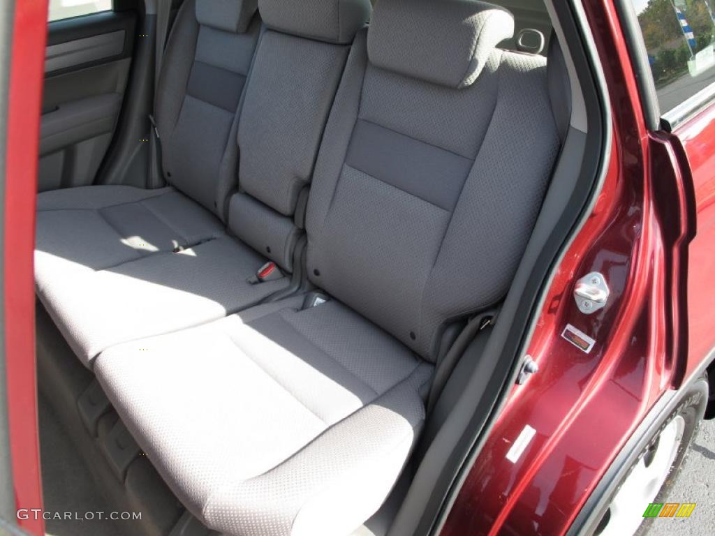 2008 CR-V LX 4WD - Tango Red Pearl / Gray photo #12