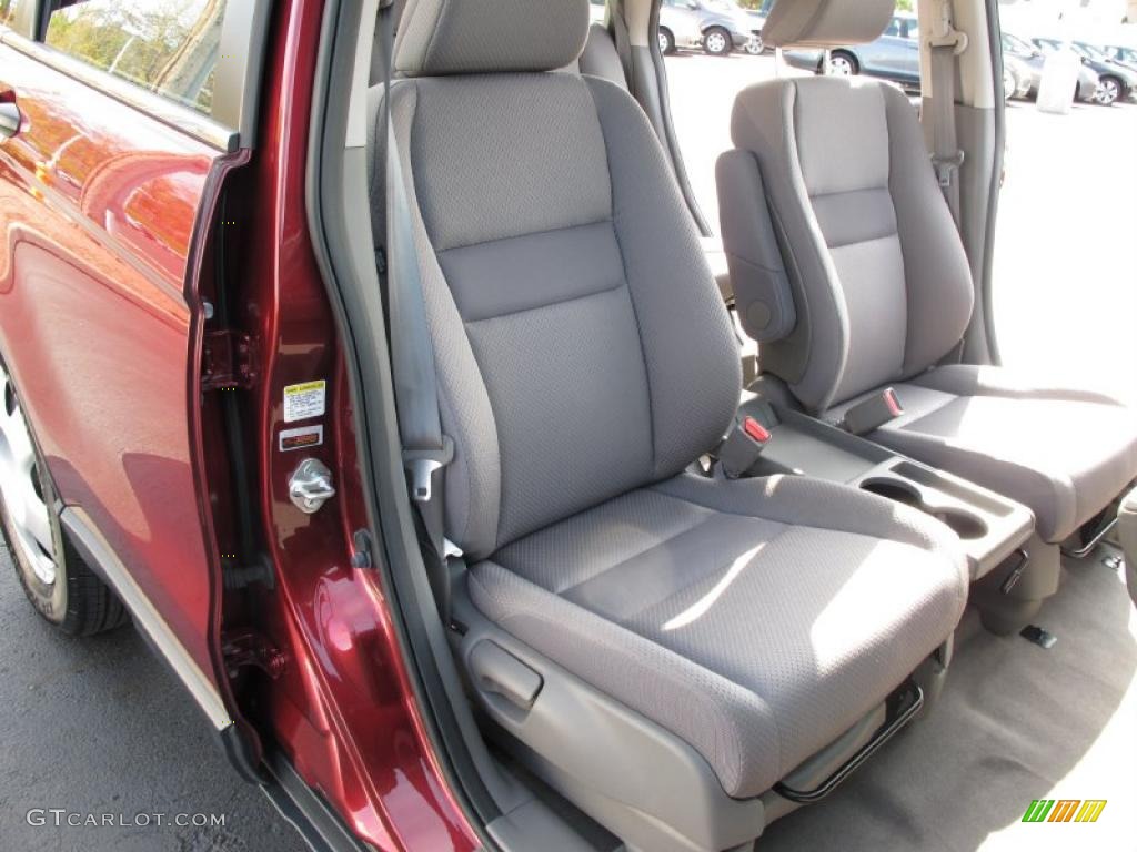 2008 CR-V LX 4WD - Tango Red Pearl / Gray photo #14
