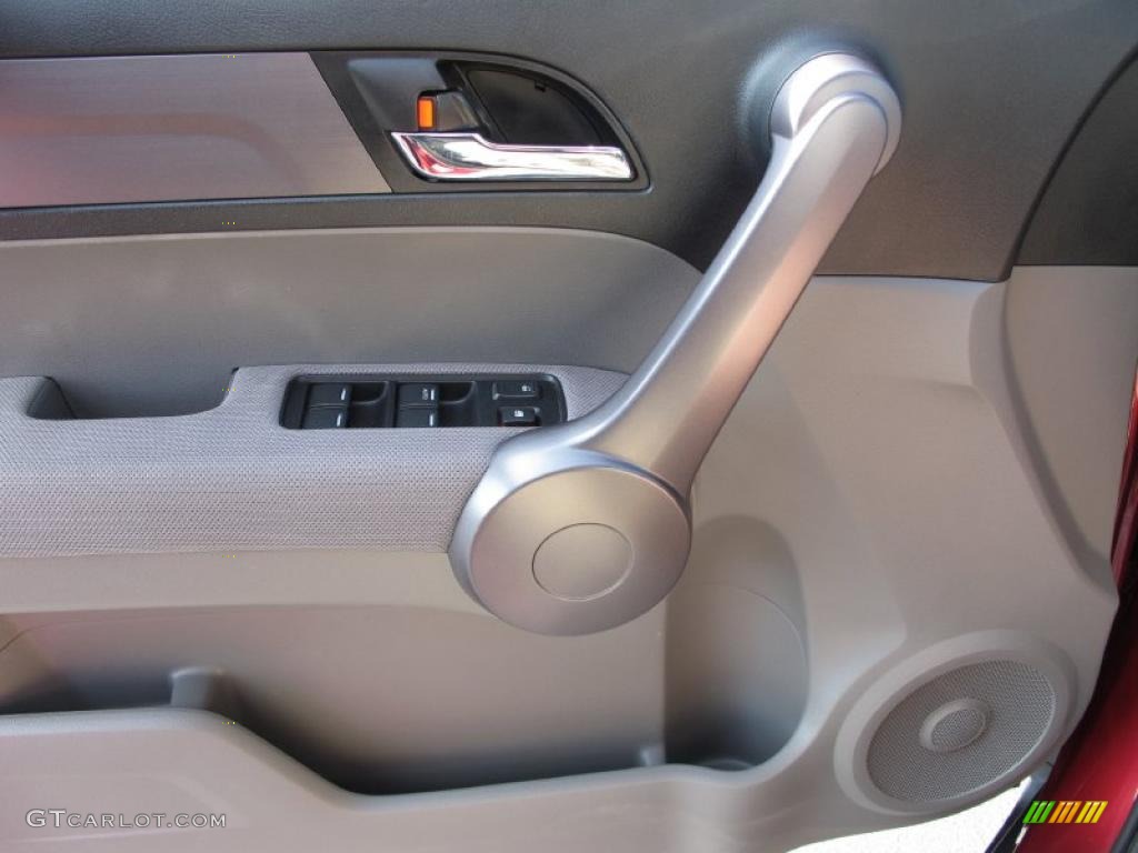 2008 CR-V LX 4WD - Tango Red Pearl / Gray photo #18