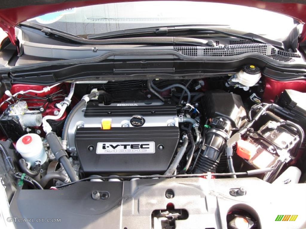 2008 CR-V LX 4WD - Tango Red Pearl / Gray photo #21
