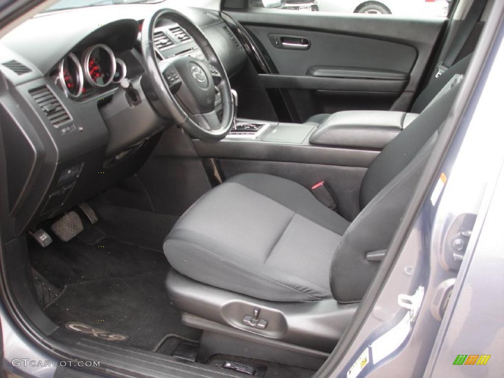 Black Interior 2007 Mazda CX-9 Sport Photo #38507331