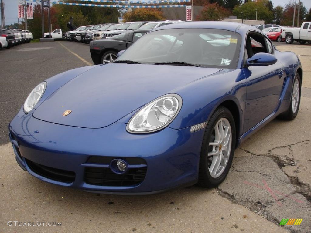Cobalt Blue 2008 Porsche Cayman Standard Cayman Model Exterior Photo #38508455