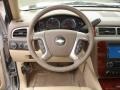 Dark Cashmere/Light Cashmere 2010 Chevrolet Avalanche LTZ 4x4 Steering Wheel
