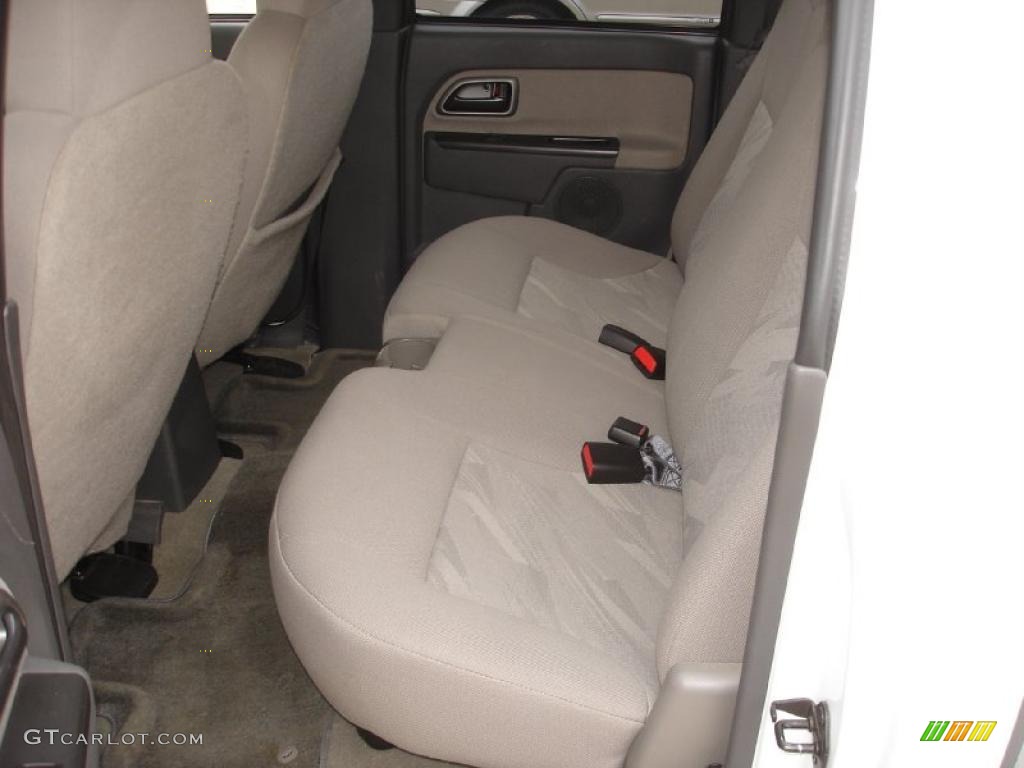 Medium Dark Pewter Interior 2004 Chevrolet Colorado LS Crew Cab Photo #38509122