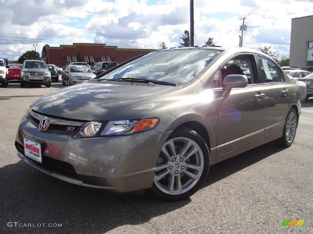 Galaxy Gray Metallic Honda Civic