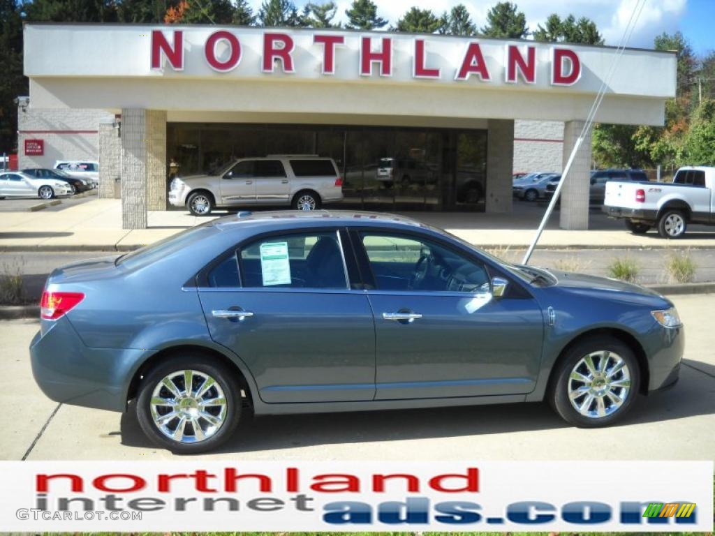 2011 MKZ FWD - Steel Blue Metallic / Dark Charcoal photo #1