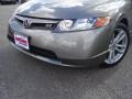 2008 Galaxy Gray Metallic Honda Civic Si Sedan  photo #9