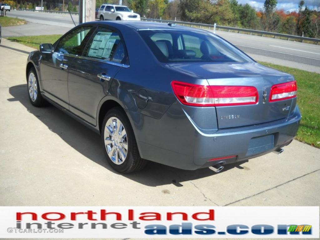 2011 MKZ FWD - Steel Blue Metallic / Dark Charcoal photo #4