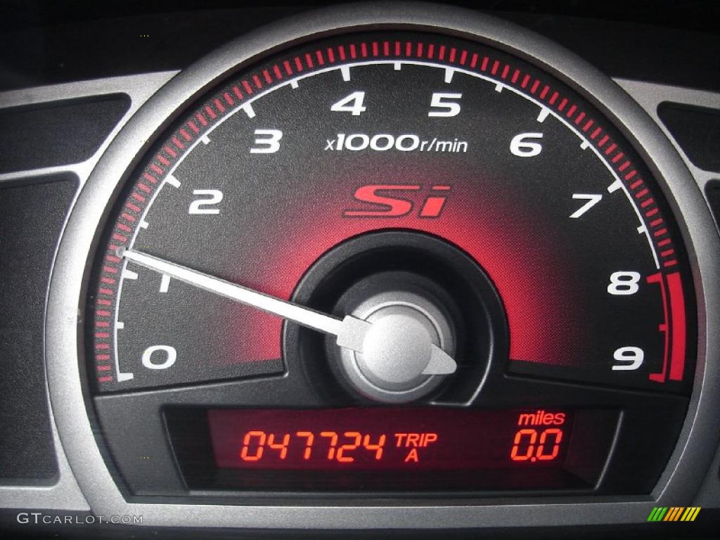 2008 Honda Civic Si Sedan Gauges Photo #38510359