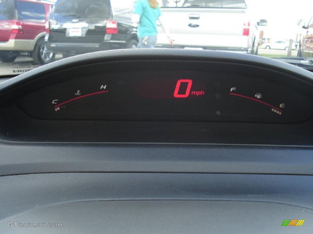 2008 Honda Civic Si Sedan Gauges Photo #38510375