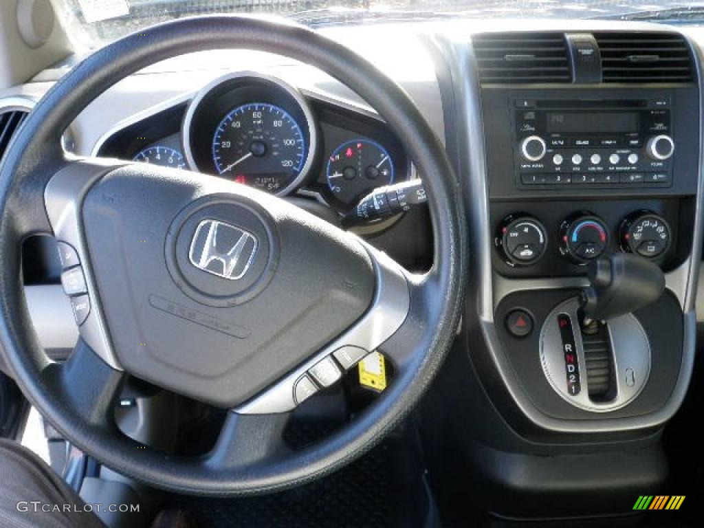 2009 Honda Element EX AWD Gray Steering Wheel Photo #38510923