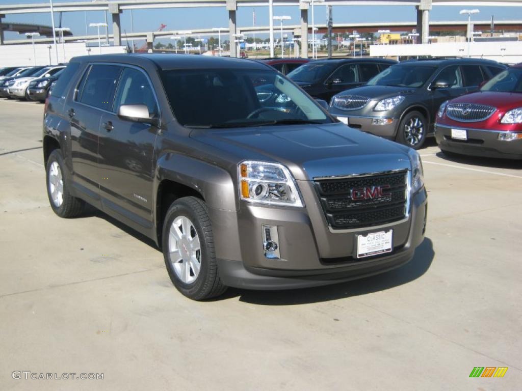 Mocha Steel Metallic 2011 GMC Terrain SLE Exterior Photo #38510963