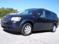 2008 Modern Blue Pearlcoat Chrysler Town & Country Touring Signature Series  photo #2
