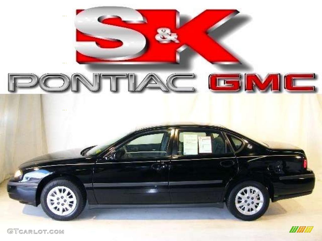 2004 Impala  - Black / Medium Gray photo #1