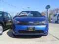 2011 Blue Flame Metallic Ford Focus SES Sedan  photo #2