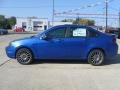 2011 Blue Flame Metallic Ford Focus SES Sedan  photo #5