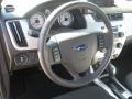 Charcoal Black 2011 Ford Focus SES Sedan Steering Wheel