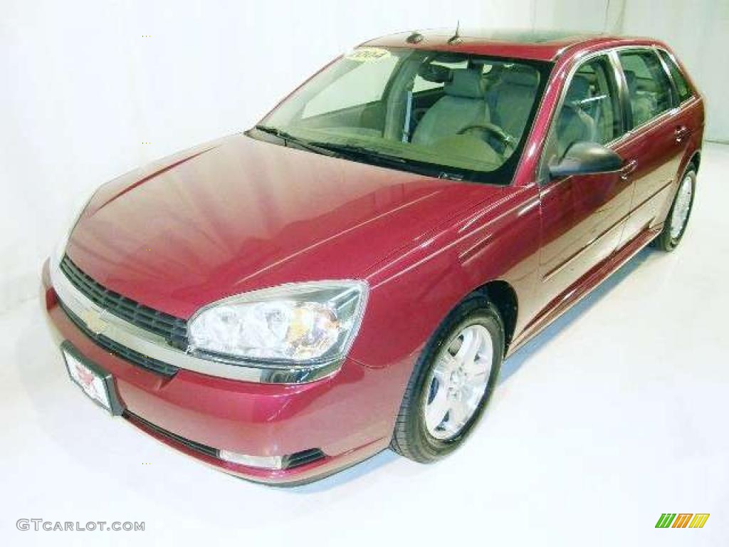 2004 Malibu Maxx LT Wagon - Sport Red Metallic / Neutral photo #2