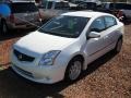 2010 Aspen White Nissan Sentra 2.0  photo #1