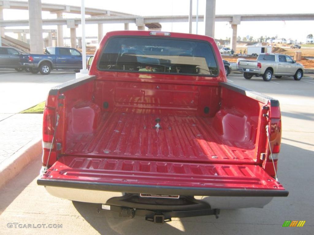 2007 F250 Super Duty XLT Crew Cab - Red Clearcoat / Tan photo #20