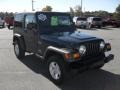 2005 Deep Beryl Green Pearl Jeep Wrangler X 4x4  photo #5