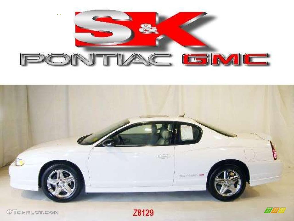 2005 Monte Carlo Supercharged SS - White / Neutral photo #1
