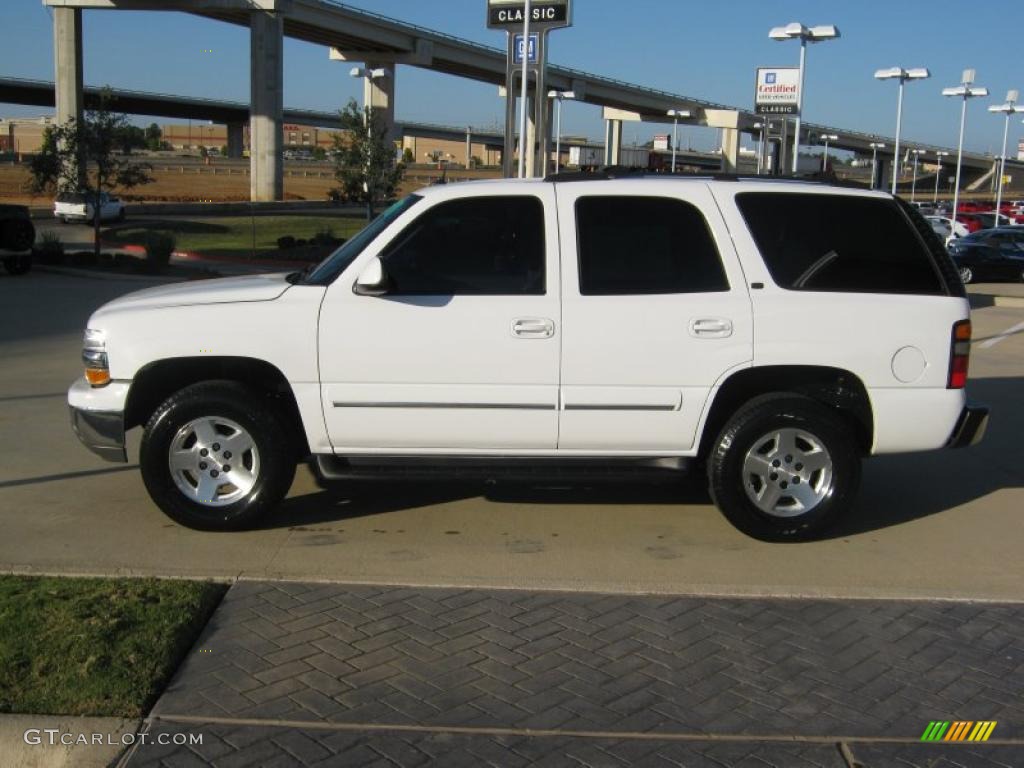 2004 Tahoe LT - Summit White / Tan/Neutral photo #2