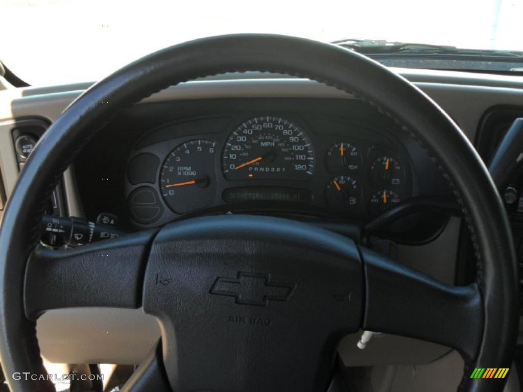 2006 Silverado 1500 Z71 Crew Cab 4x4 - Dark Blue Metallic / Tan photo #13