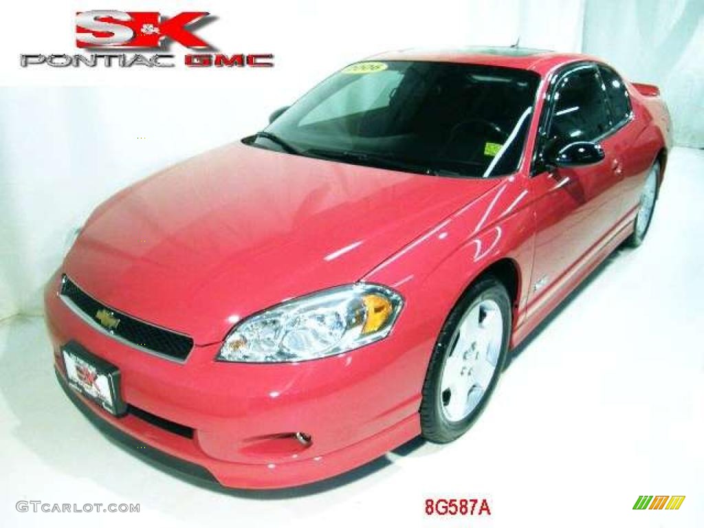 2006 Monte Carlo SS - Victory Red / Ebony photo #1