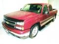 2006 Sport Red Metallic Chevrolet Silverado 1500 LT Crew Cab  photo #2